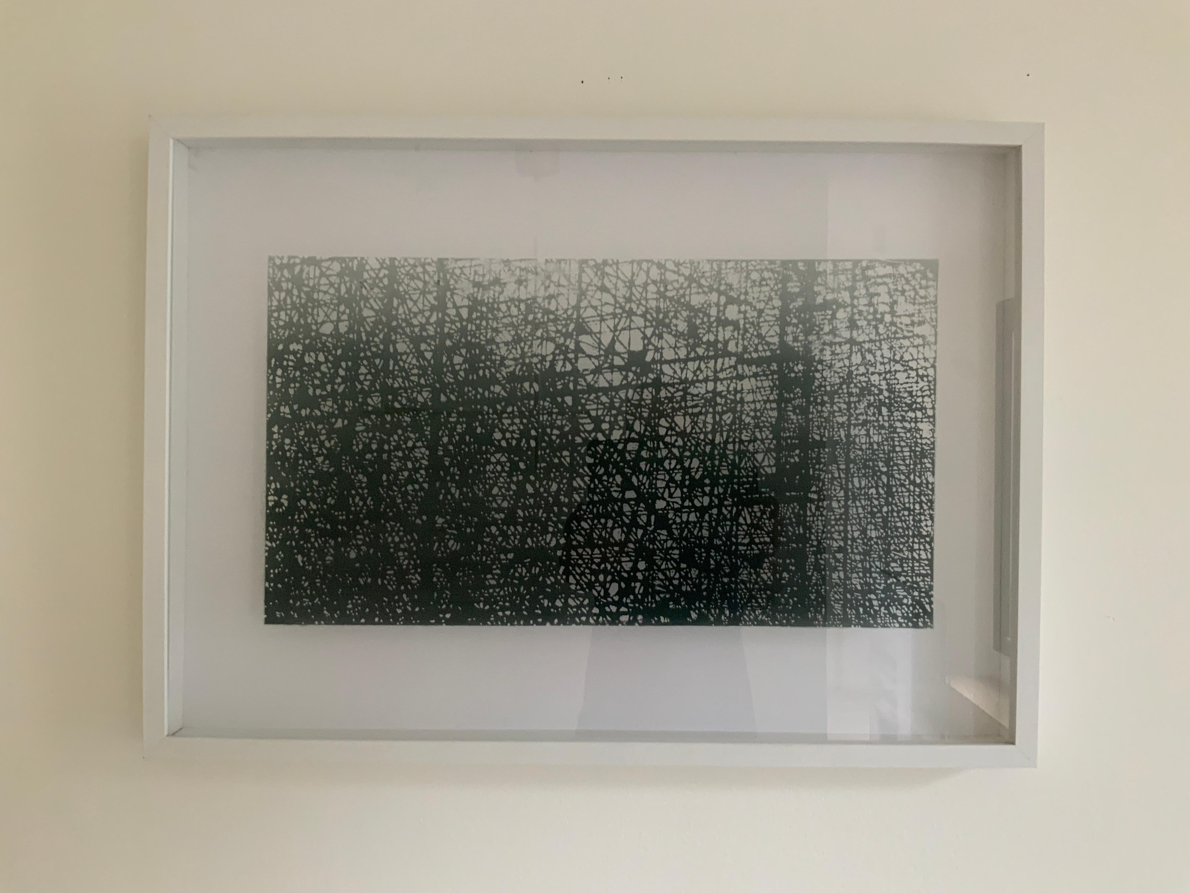 Französische zeitgenössische Kunst von Jeremie Faivre - Sepia im Angebot 1