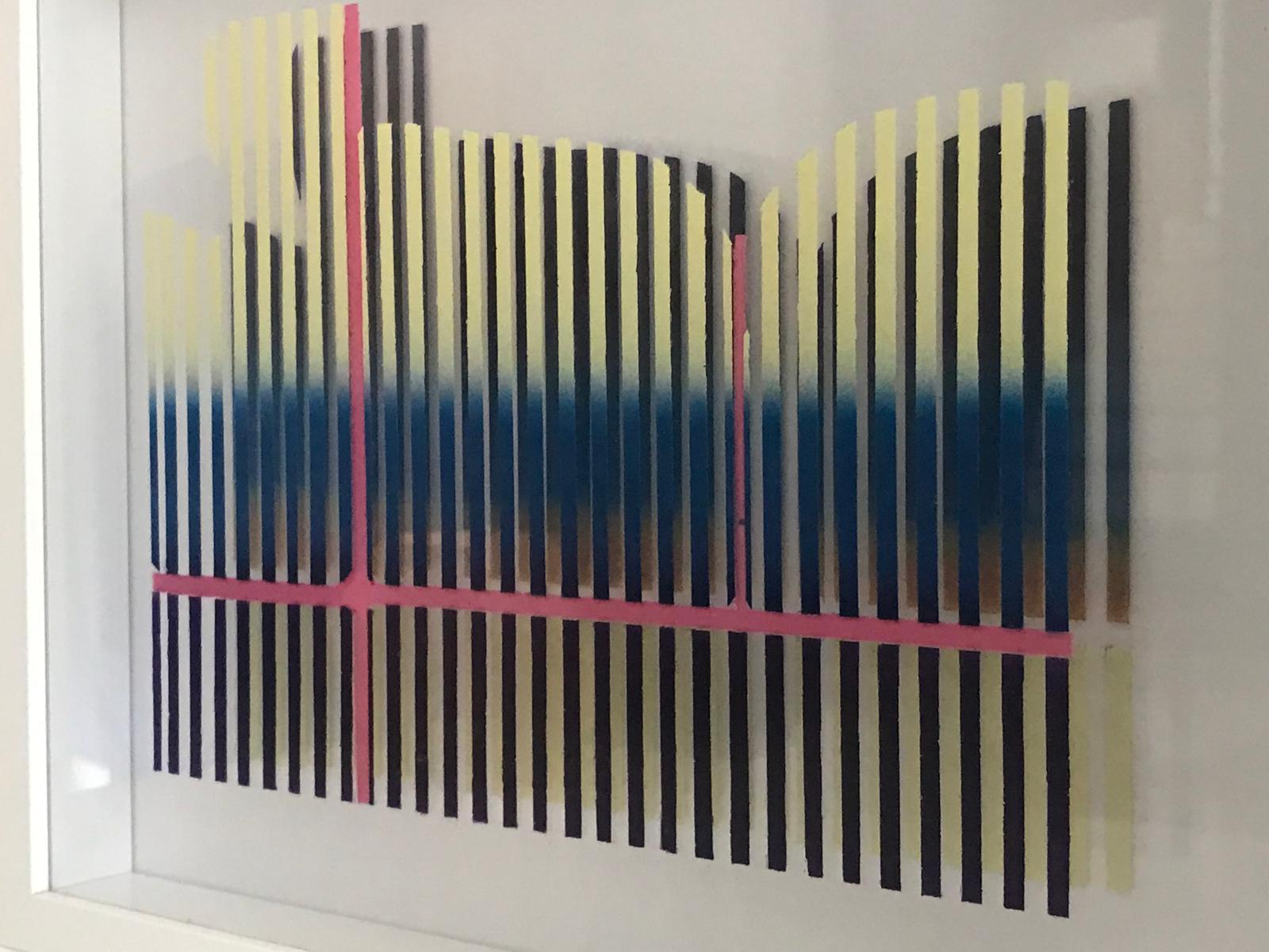 L'art contemporain français de Jérémie Faivre - Volume 2 - Gris Abstract Painting par Jeremie Faivre 