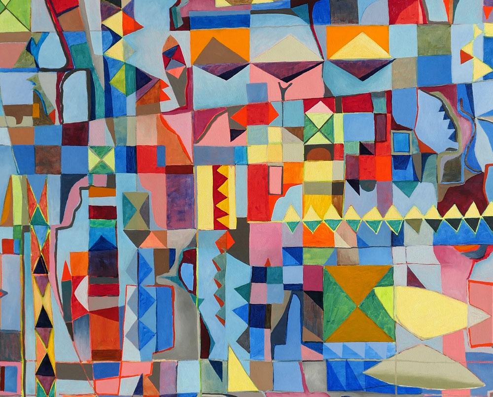 Plage (Abstract Painting) 2