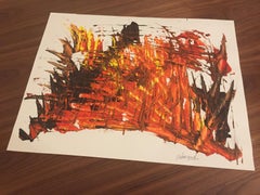 Art abstrait contemporain français par Jrmie Rebourgeard - Arrive du Prsent