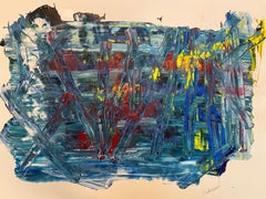 Art abstrait contemporain français par J. Rebourgeard - Disparition dans le Vide