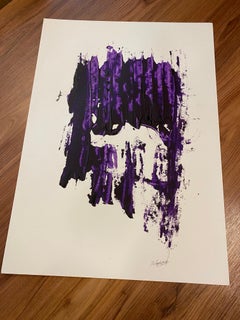 Art abstrait contemporain de J. Rebourgeard - Le Visage du Viol