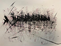 French Abstract Contemporary Art by Jérémie Rebourgeard - Elongations
