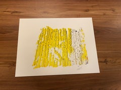 French Abstract Contemporary Art by Jérémie Rebourgeard - Erection Lumineuse