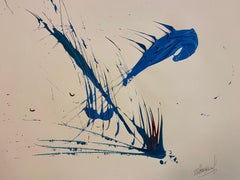 French Abstract Contemporary Art by Jérémie Rebourgeard - Liberté Moléculaire 