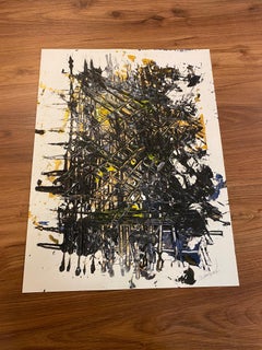 Art abstrait contemporain de Jérémie Rebourgeard - Montée Particulière