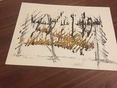 Art abstrait contemporain de Jérémie Rebourgeard - Gesticulation