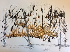 French Abstract Contemporary Art by Jérémie Rebourgeard - Gesticulation