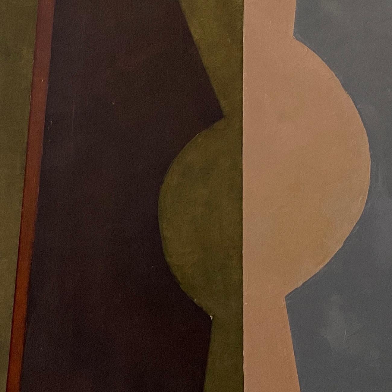 6. Astrazione 2021 (pittura astratta) - Abstract Painting Marrone di Jeremy Annear