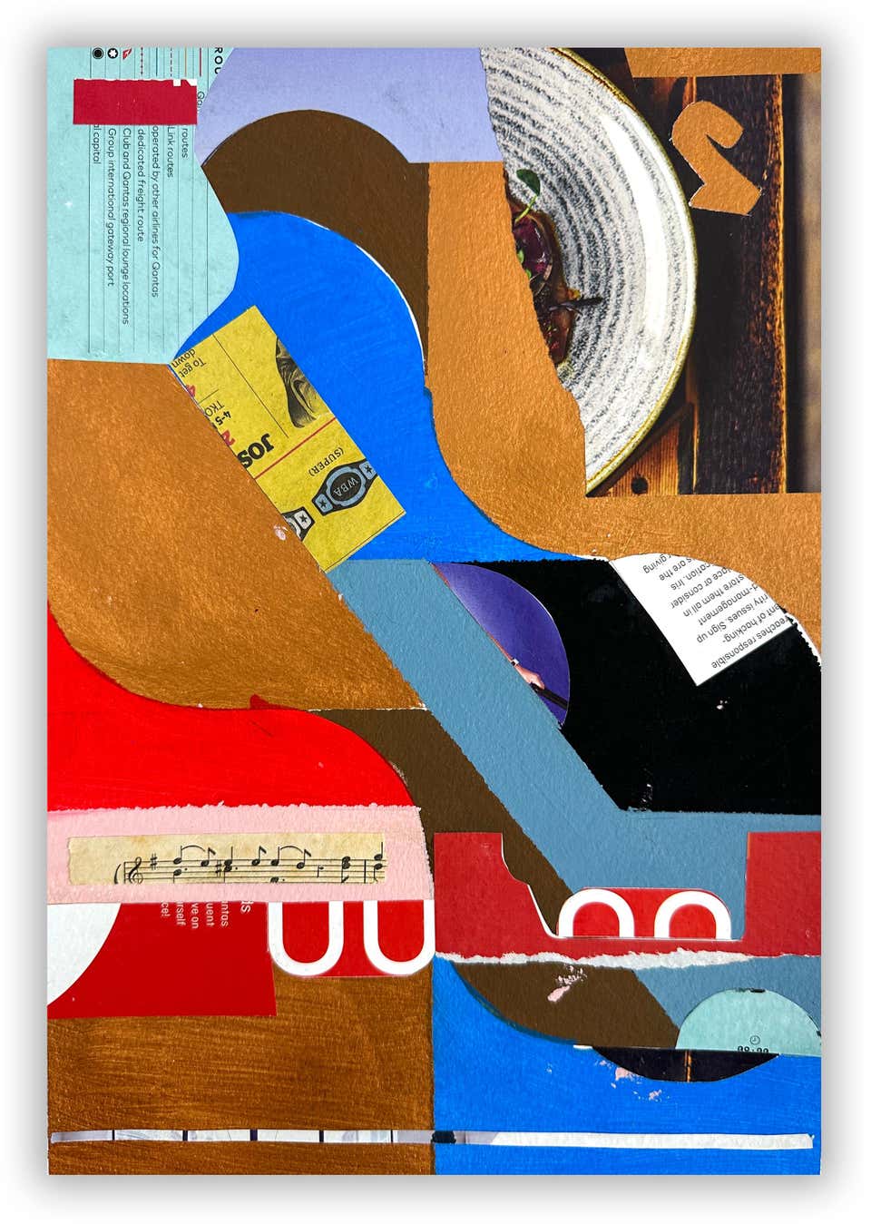 Blue Courier No.38 (Abstract painting)