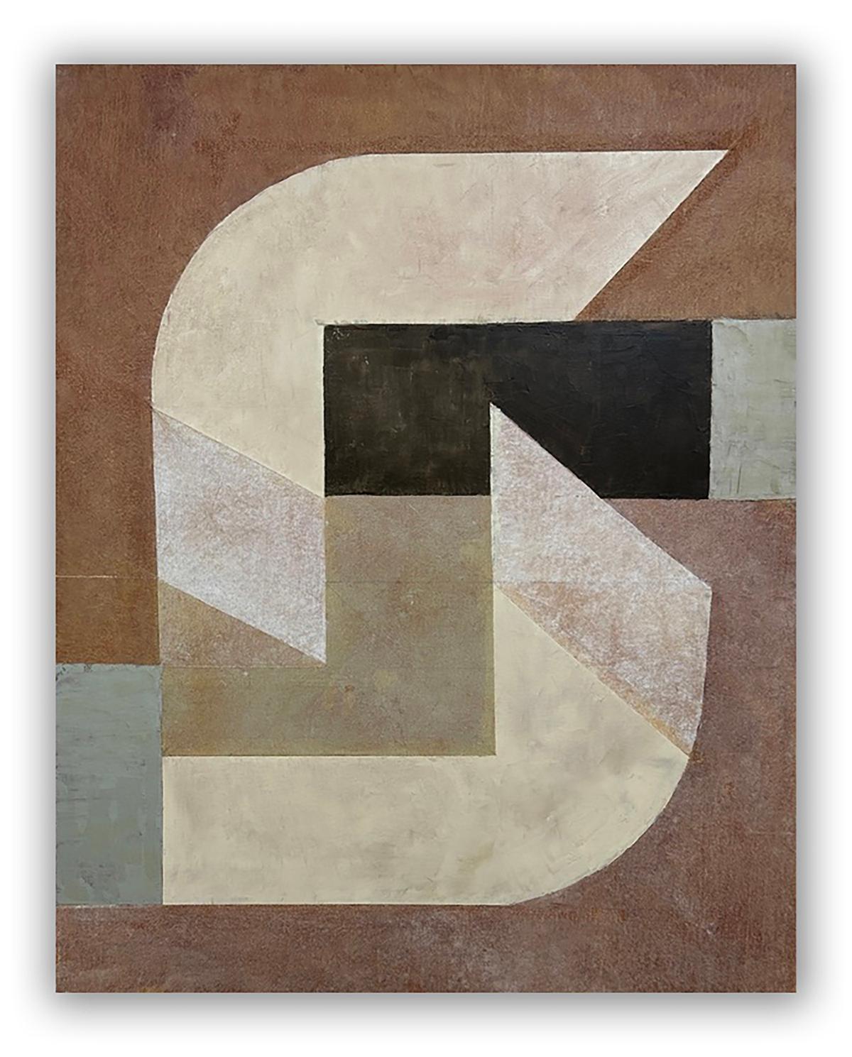 Jeremy Annear Abstract Painting - Contra Tone II (Abstract painting)