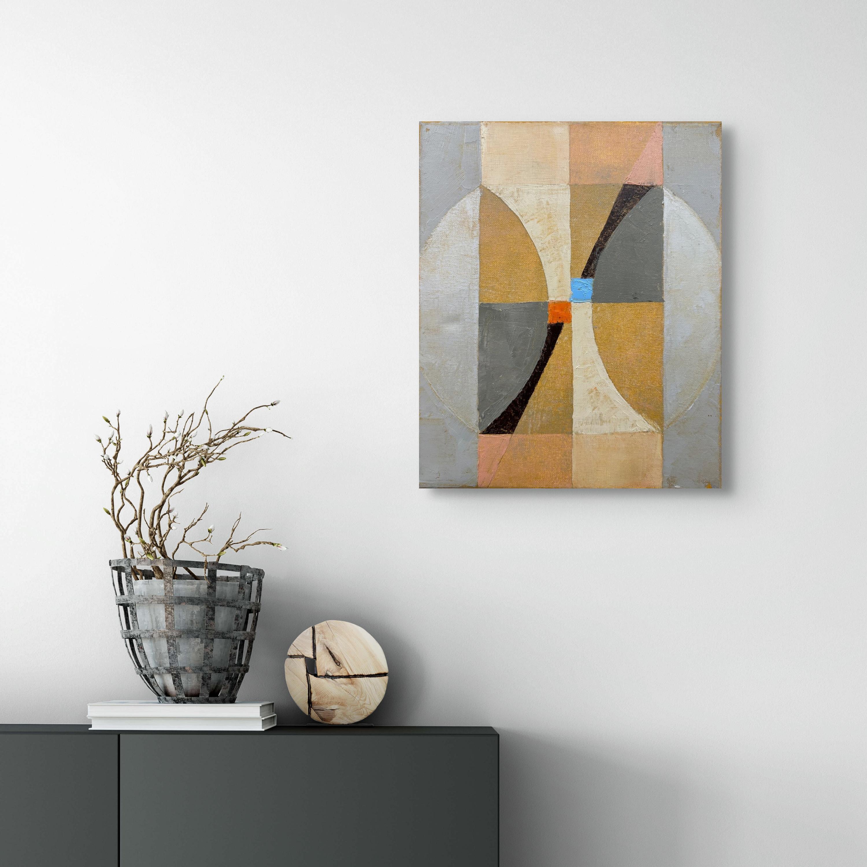 Idee XII (Serie Punto di svolta) (Pittura astratta) - Painting di Jeremy Annear