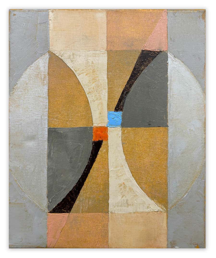Ideas XII (Turning Point Series) (Abstract painting)