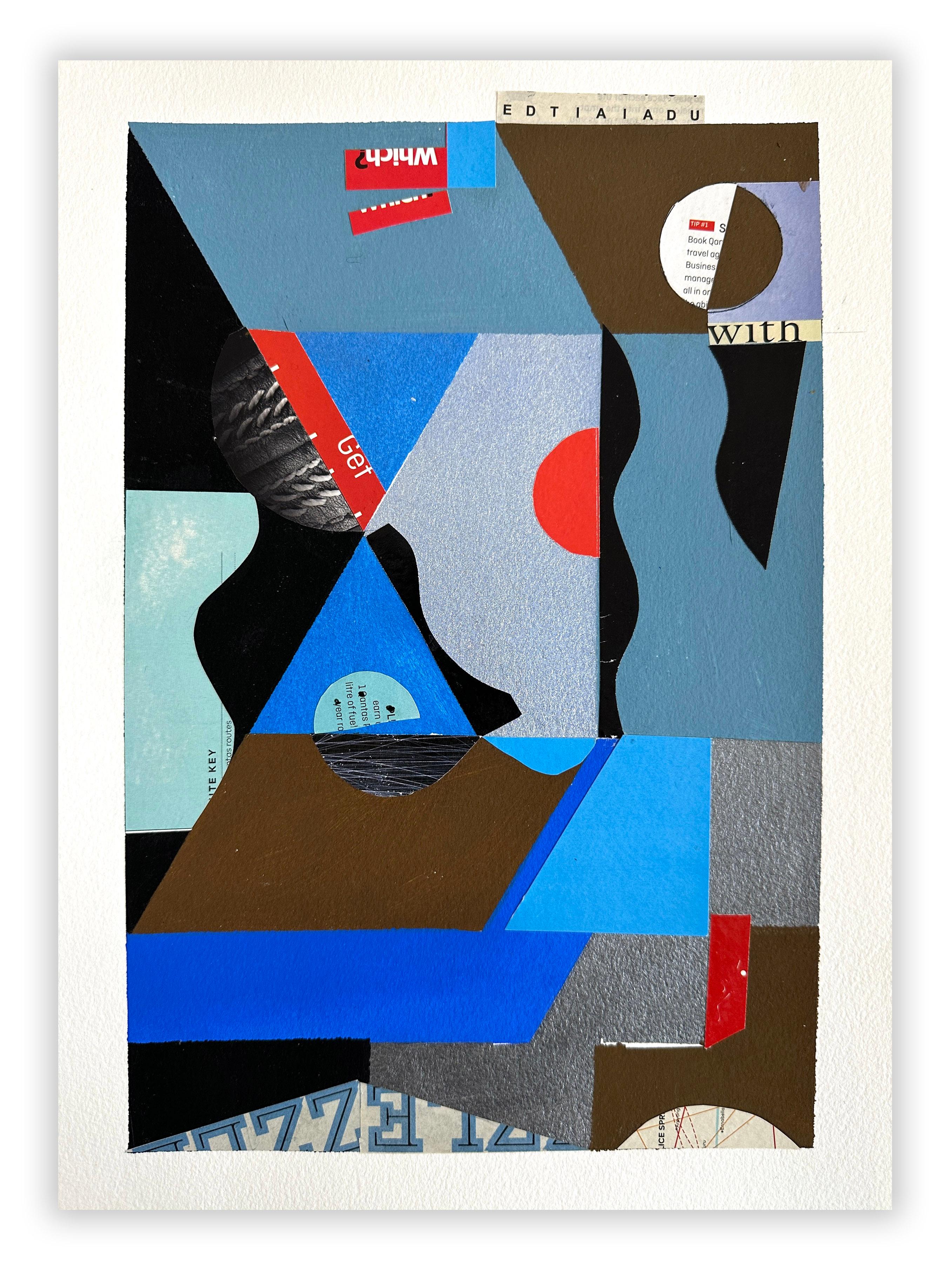 Abstract Painting di Jeremy Annear - Late Night No. 39 (Pittura astratta)