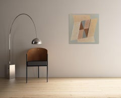 Random Geometry (Opening) (Abstract painting)