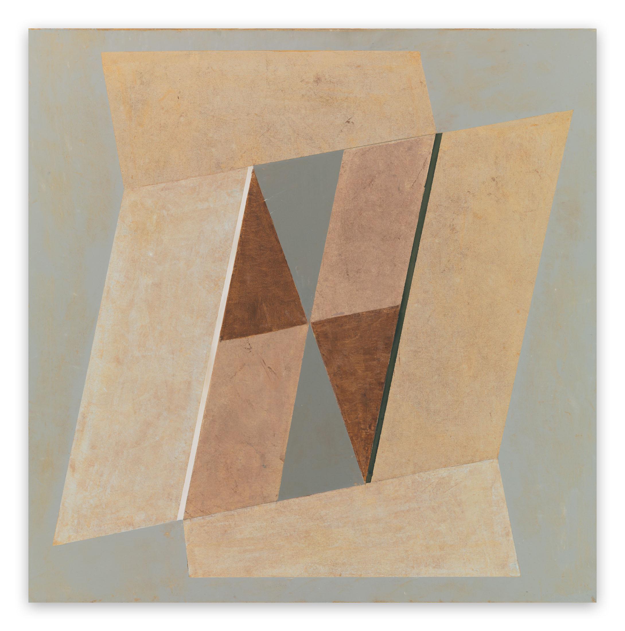 Jeremy Annear Abstract Painting - Random Geometry (Opening) (Abstract painting)