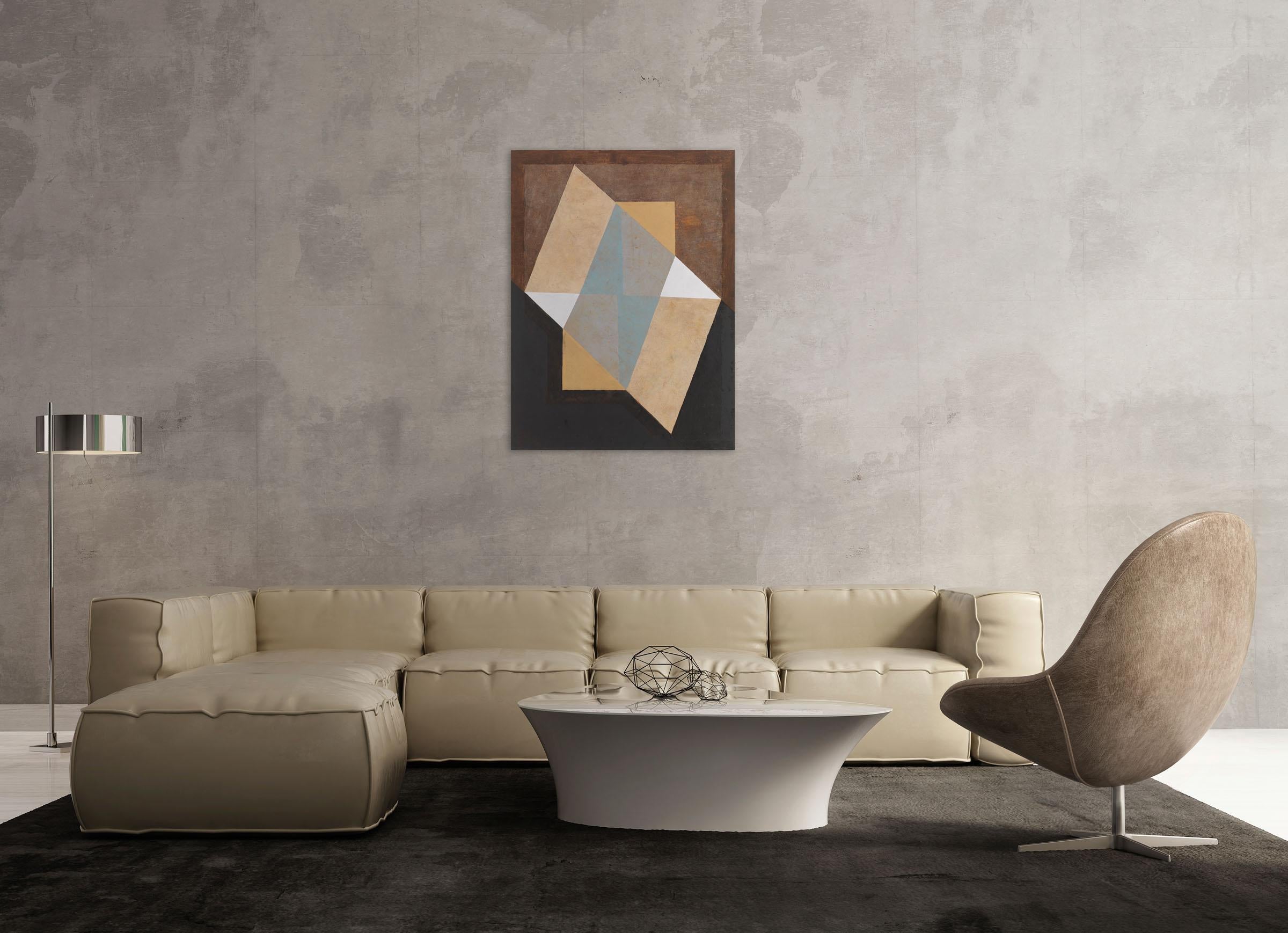 Punto di svolta I (Pittura astratta) - Painting di Jeremy Annear