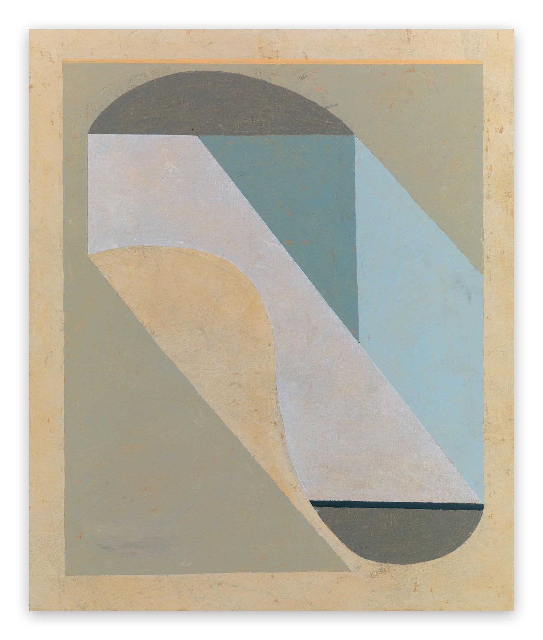 Abstract Painting Jeremy Annear - Turning Point III (peinture abstraite)