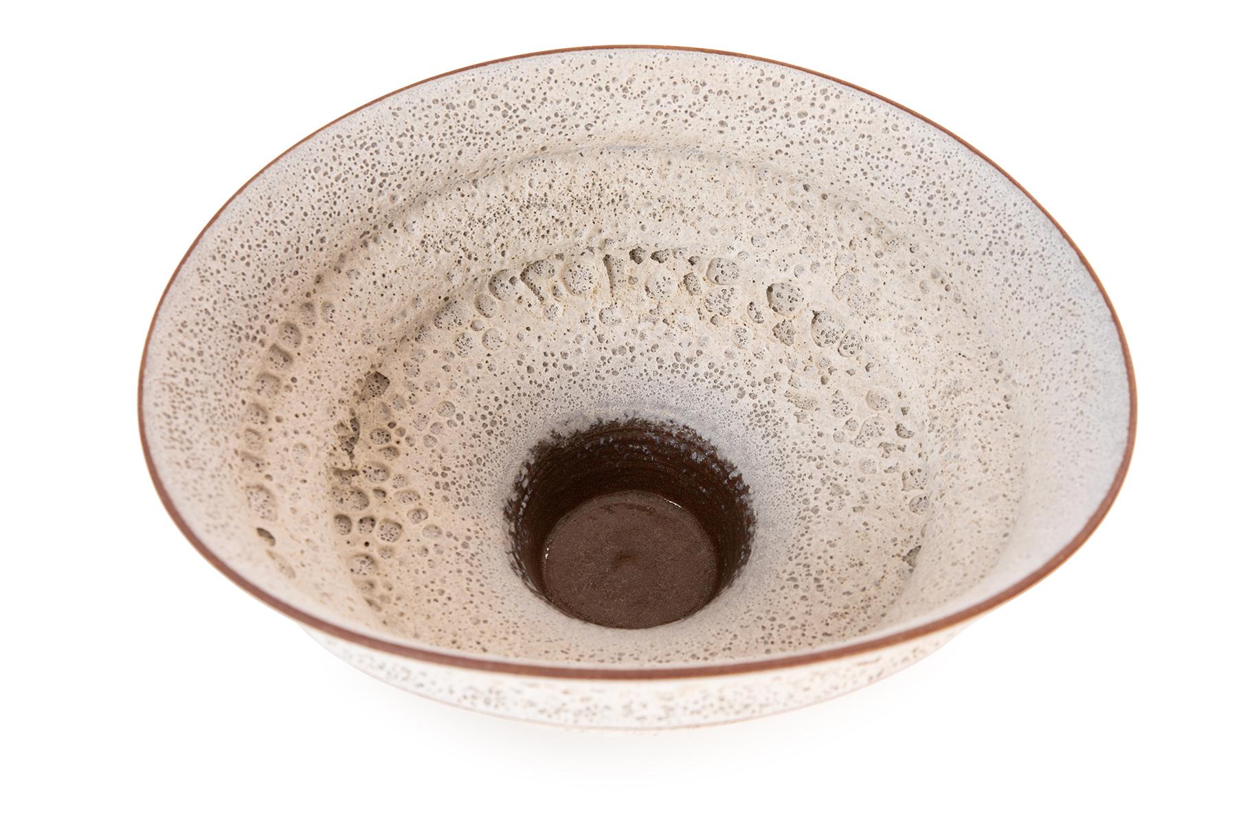 American Jeremy Briddell Large Tiered Ceramic Bowl