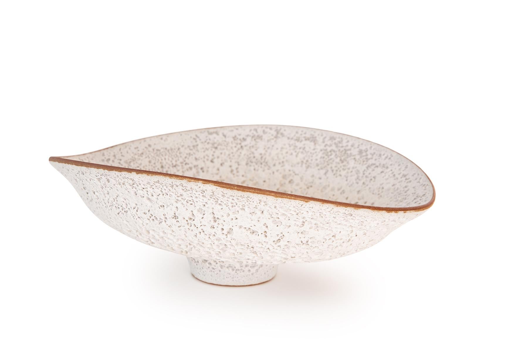 Mid-Century Modern Jeremy Briddell Large Volcanic Glaze Ceramic Bowl