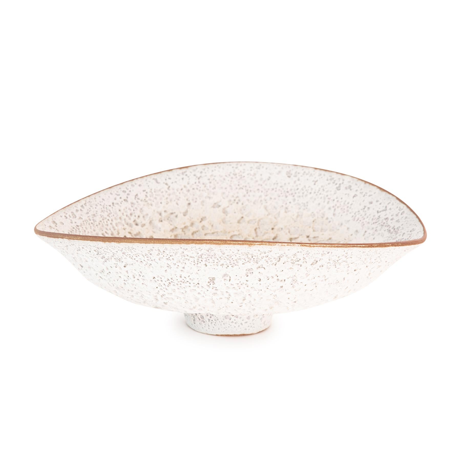 American Jeremy Briddell Large Volcanic Glaze Ceramic Bowl