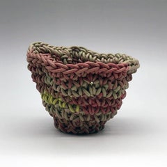 "Crocheted Porcelain Tea Cup Number 110", Contemporary, Porcelain, Sculpture