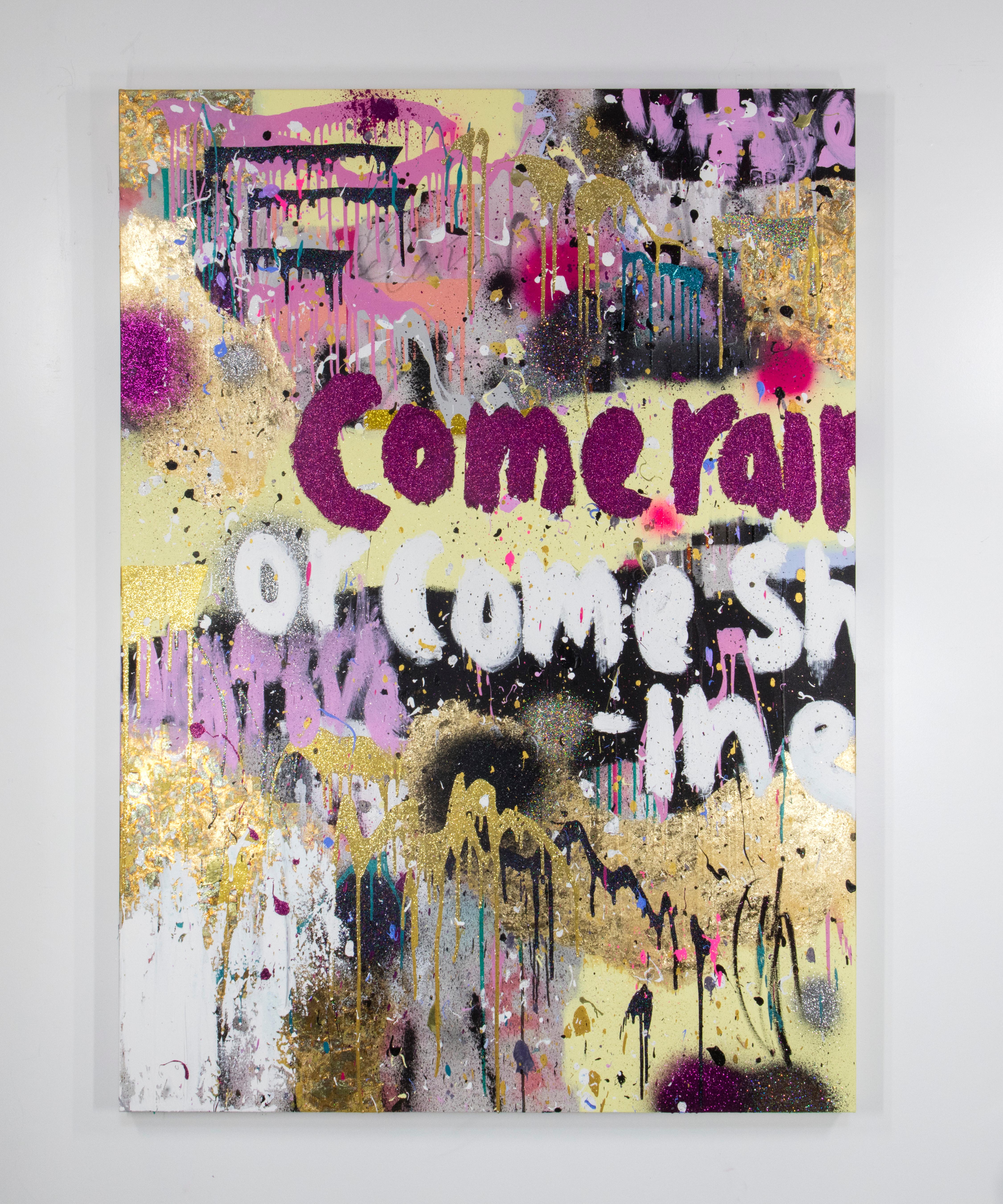 Jeremy Brown Abstract Painting - Come rain or come shine