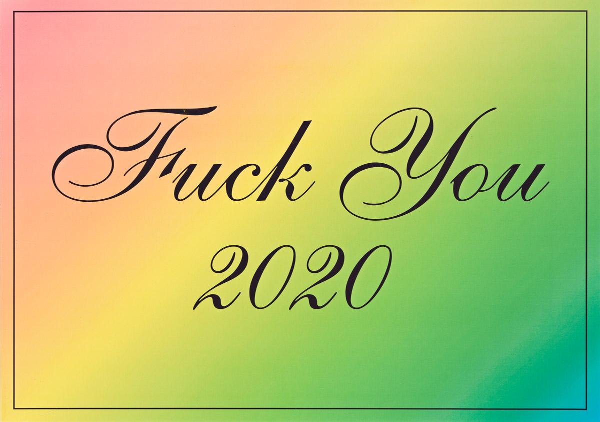 Print de Jeremy Deller - Que te jodan 2020
