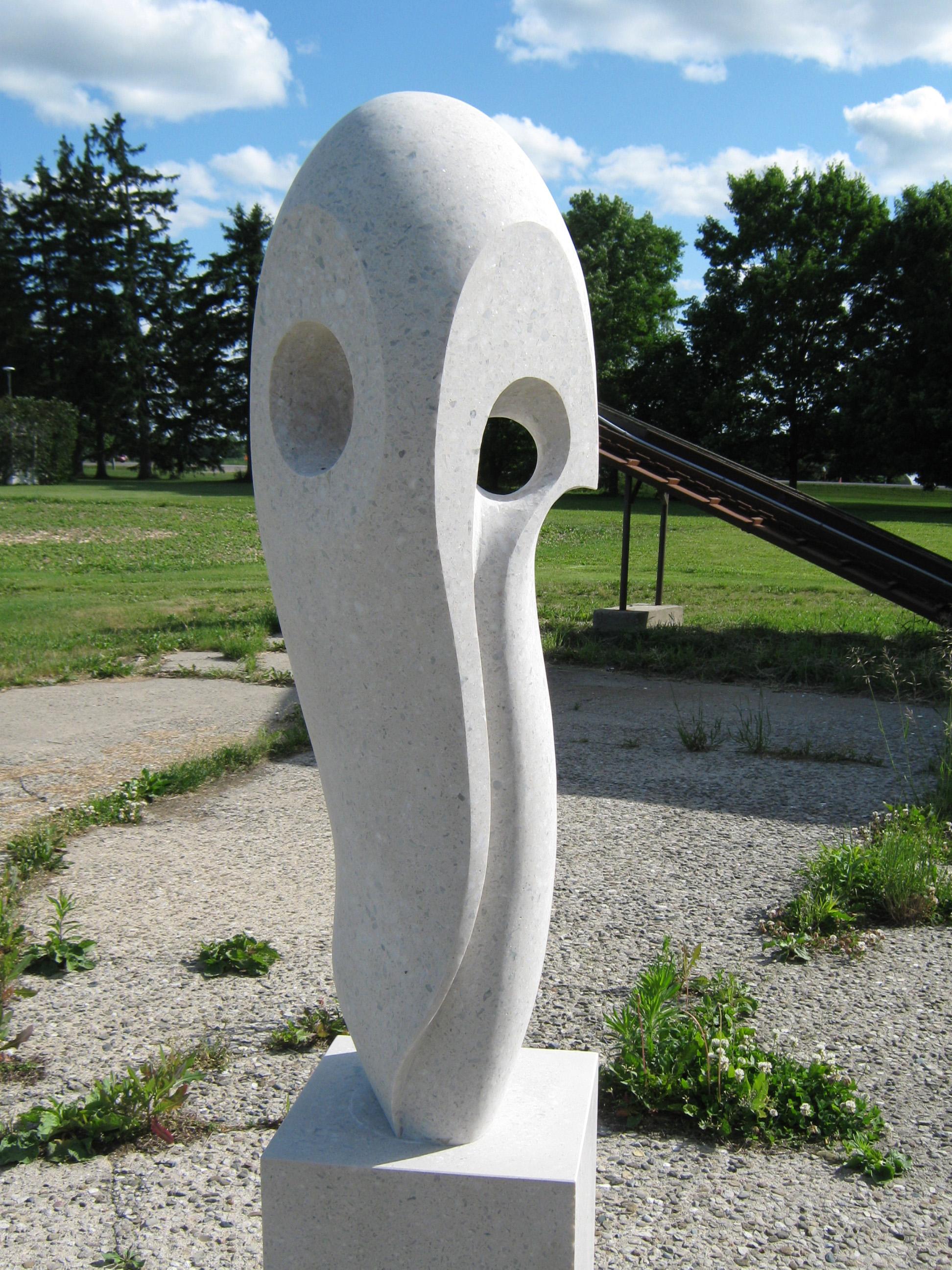 outdoor stone sculpture