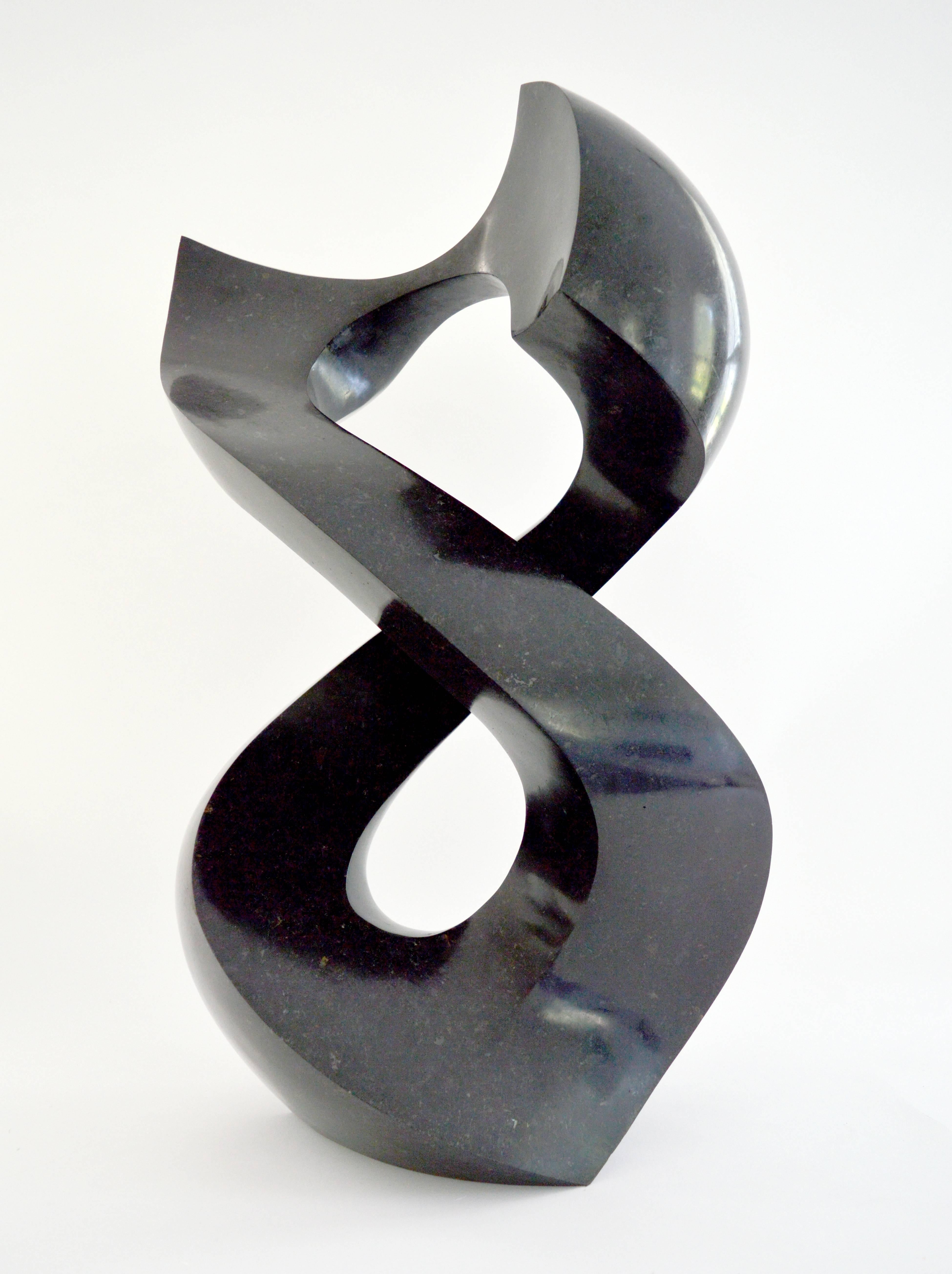 Halcyon Black - Sculpture by Jeremy Guy