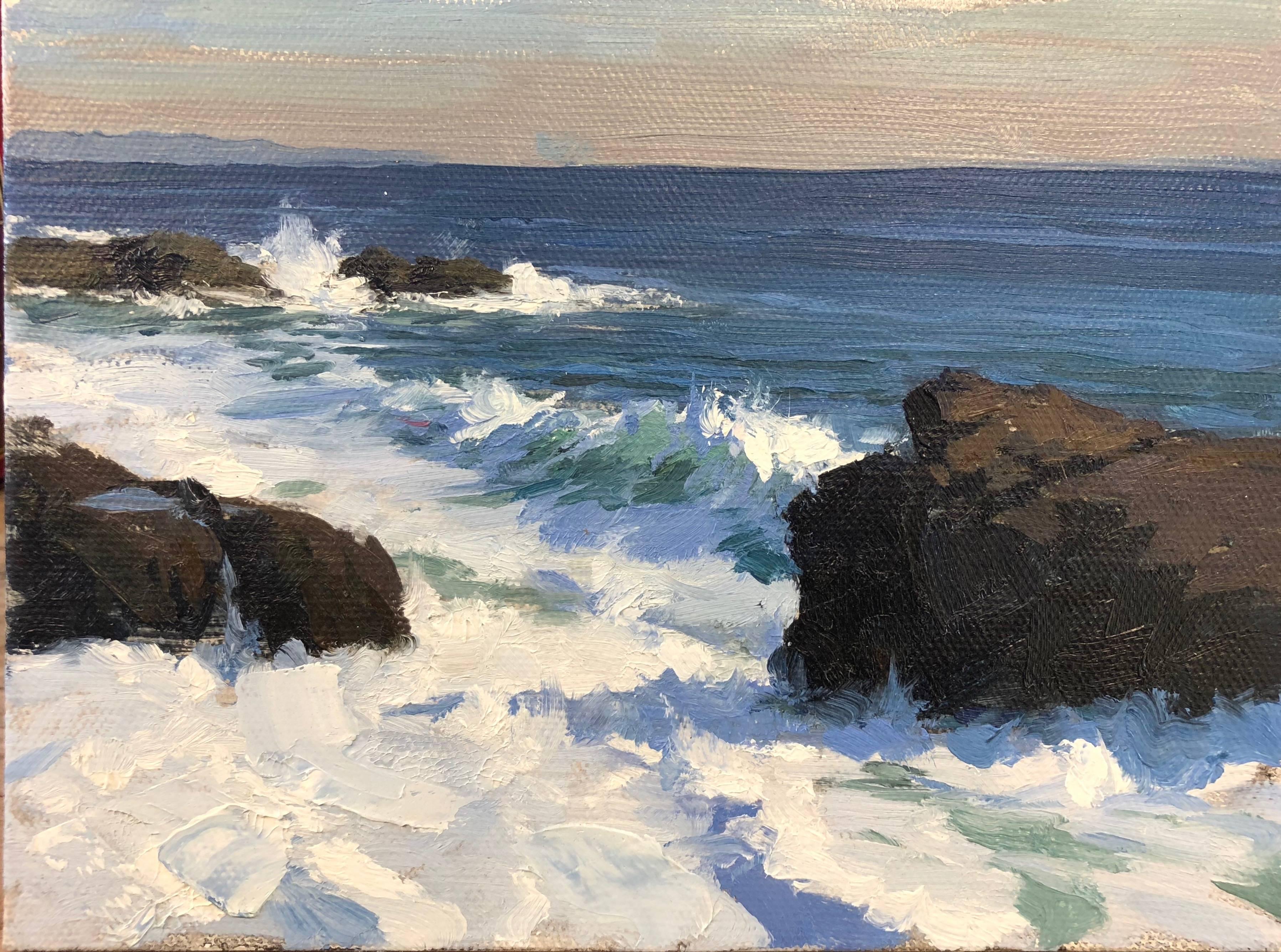 The Coast - Painting by Jeremy Lipking