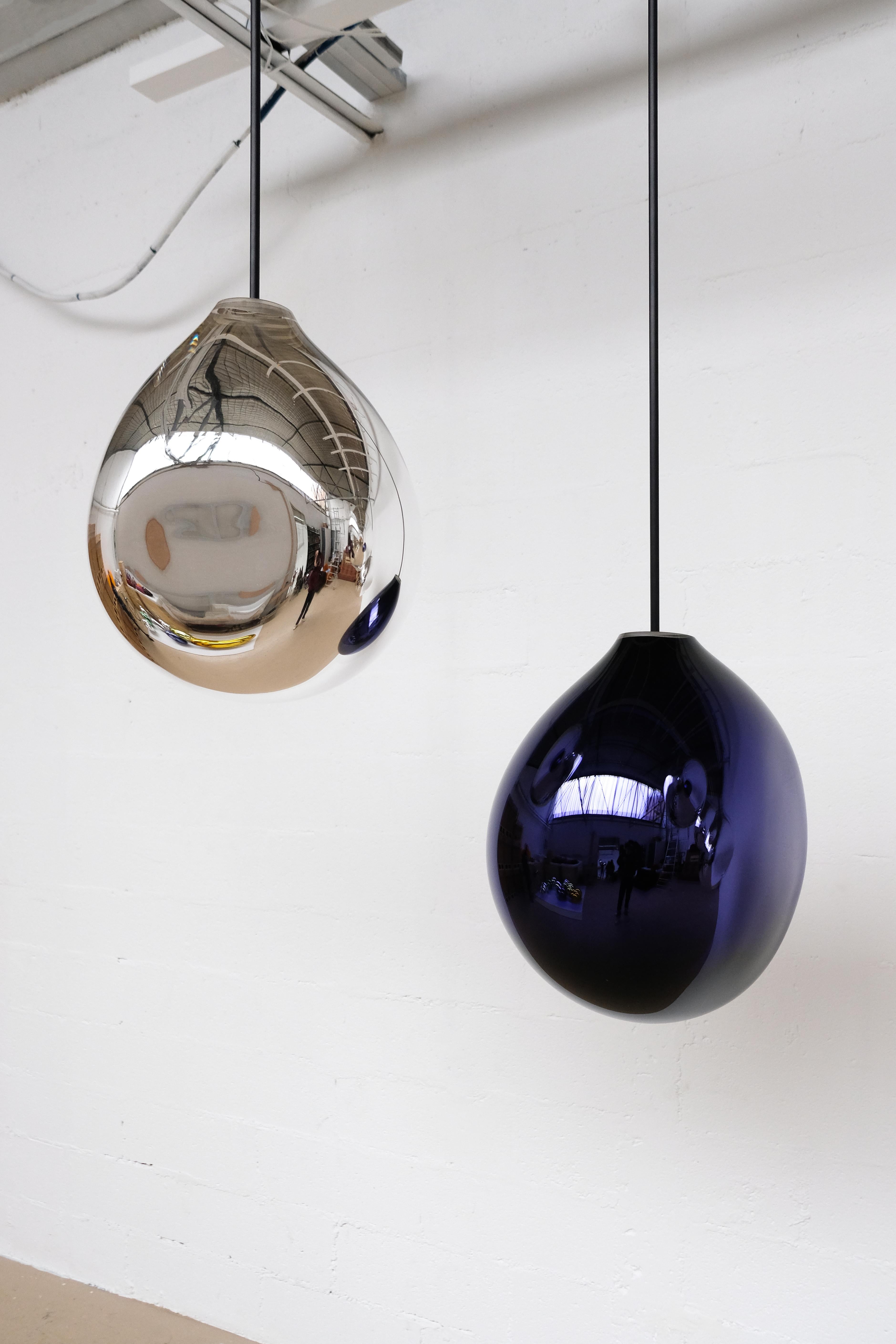 Jeremy Maxwell Wintrebert Escultura de vidrio soplado Alberto Luz de Luna Francés en venta