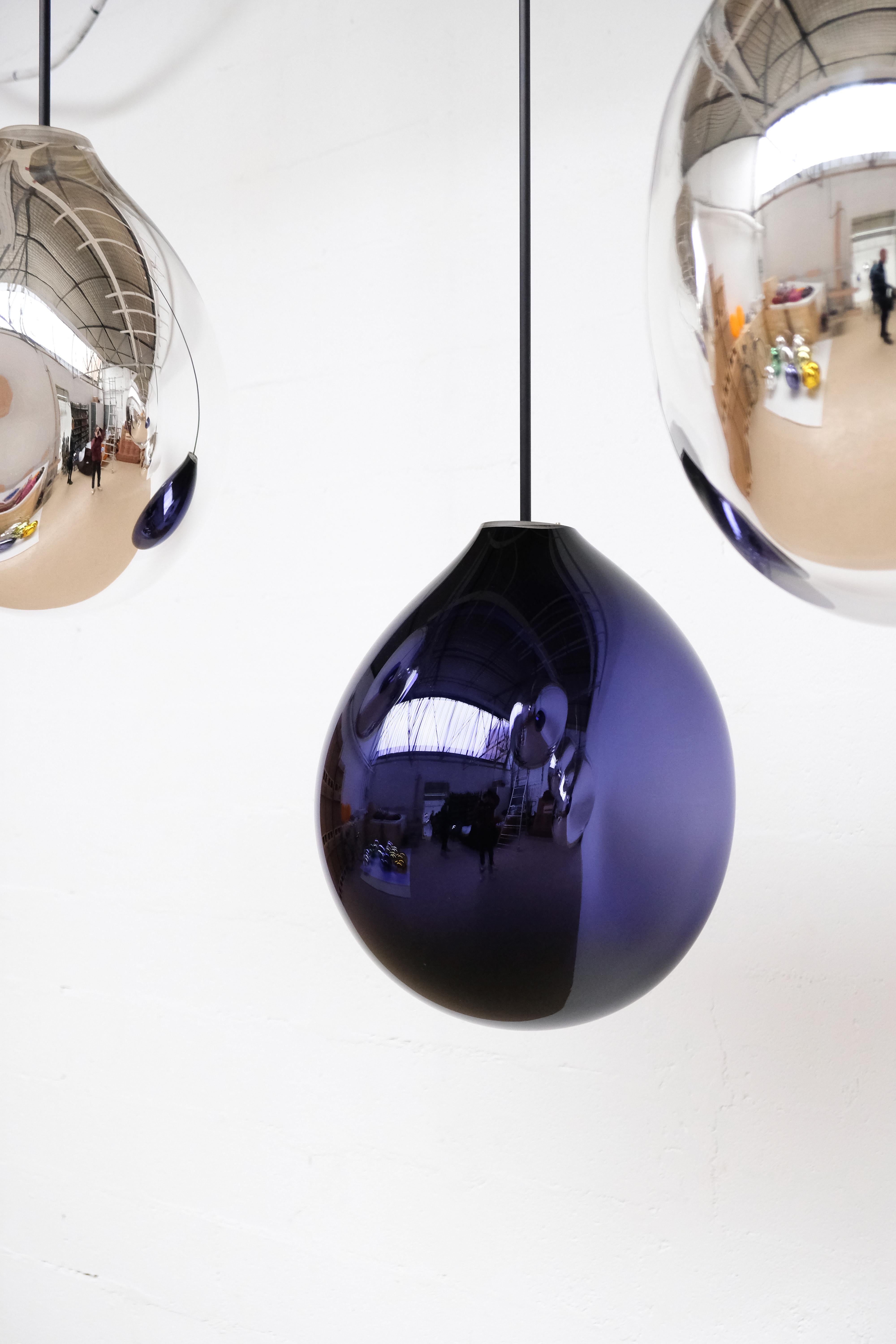 Jeremy Maxwell Wintrebert Escultura de vidrio soplado Alberto Luz de Luna en Nuevo estado para la venta en Paris, FR