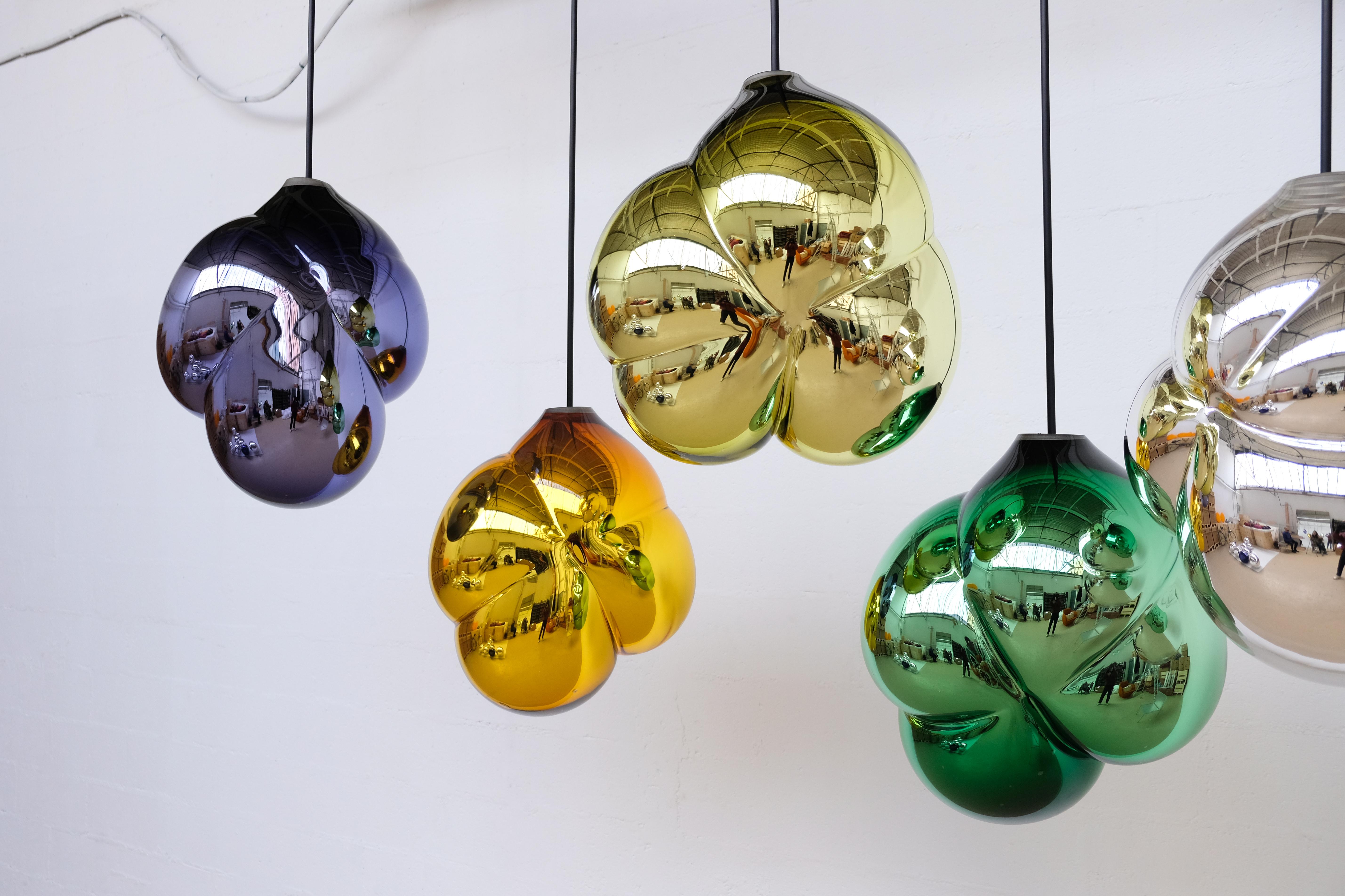 Jeremy Maxwell Wintrebert Moonlight Cloud hand blown glass sculpture In New Condition For Sale In Paris, FR