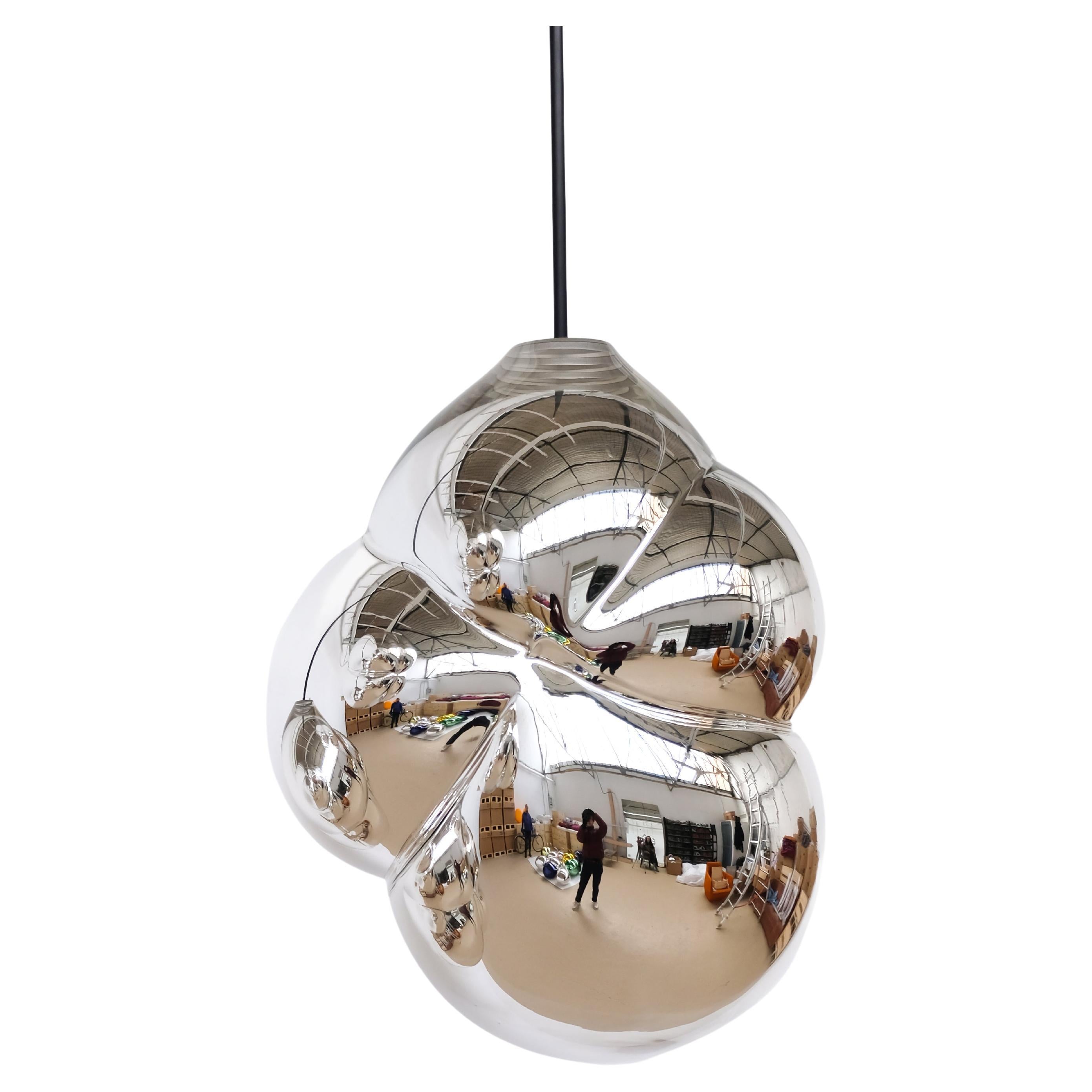 Jeremy Maxwell Wintrebert Moonlight Cloud hand blown glass sculpture