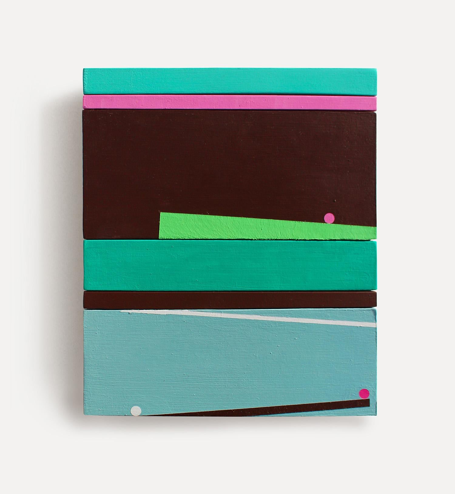 Stacker CL - Abstract Geometric Painting by Jeremy Morgan