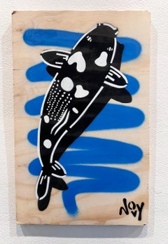 Prosperity 4 – Koi-Blaue Bleistiftkunst