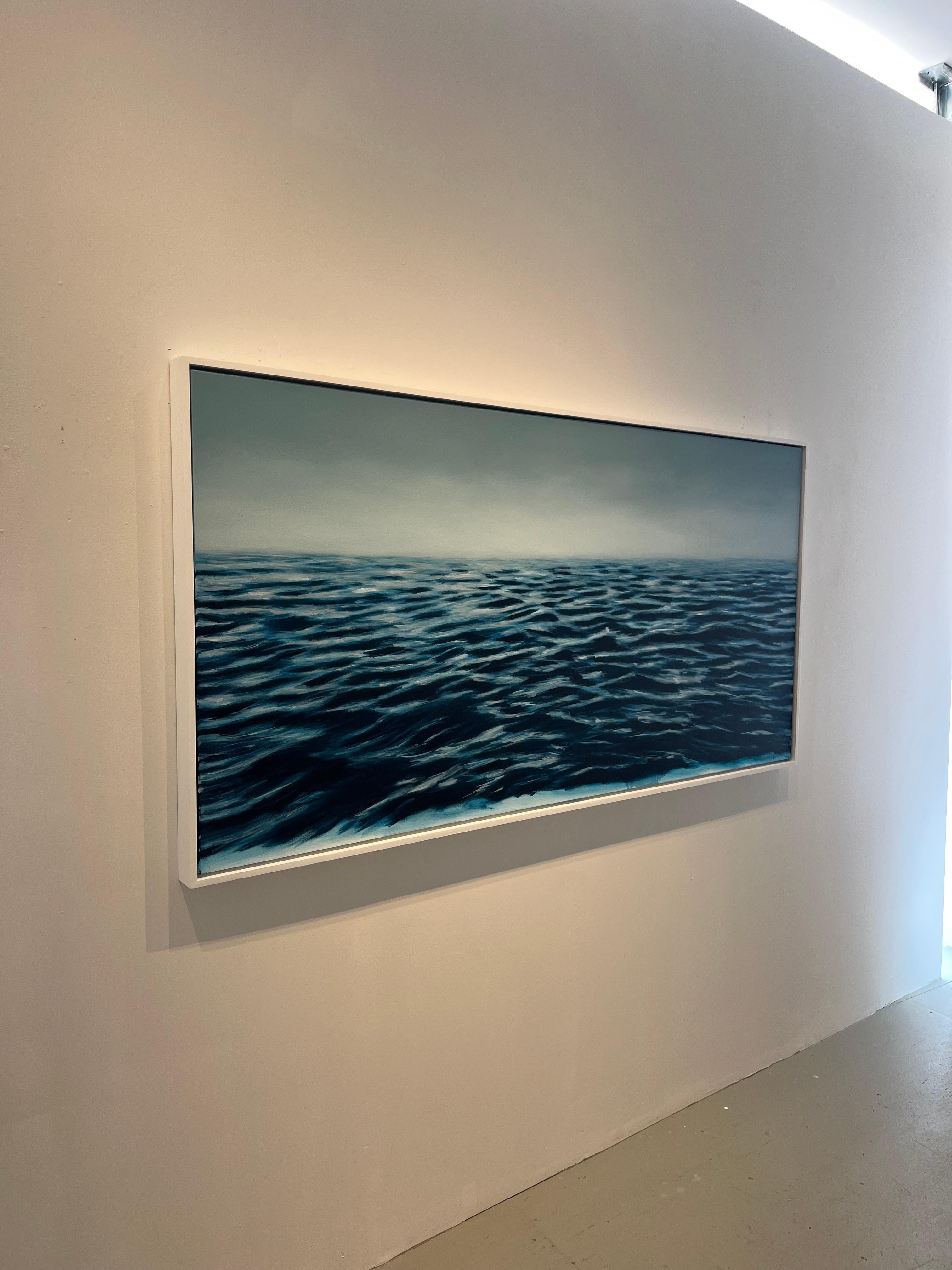 Untitled No.855 - Blue Landscape Painting by Jeremy Prim