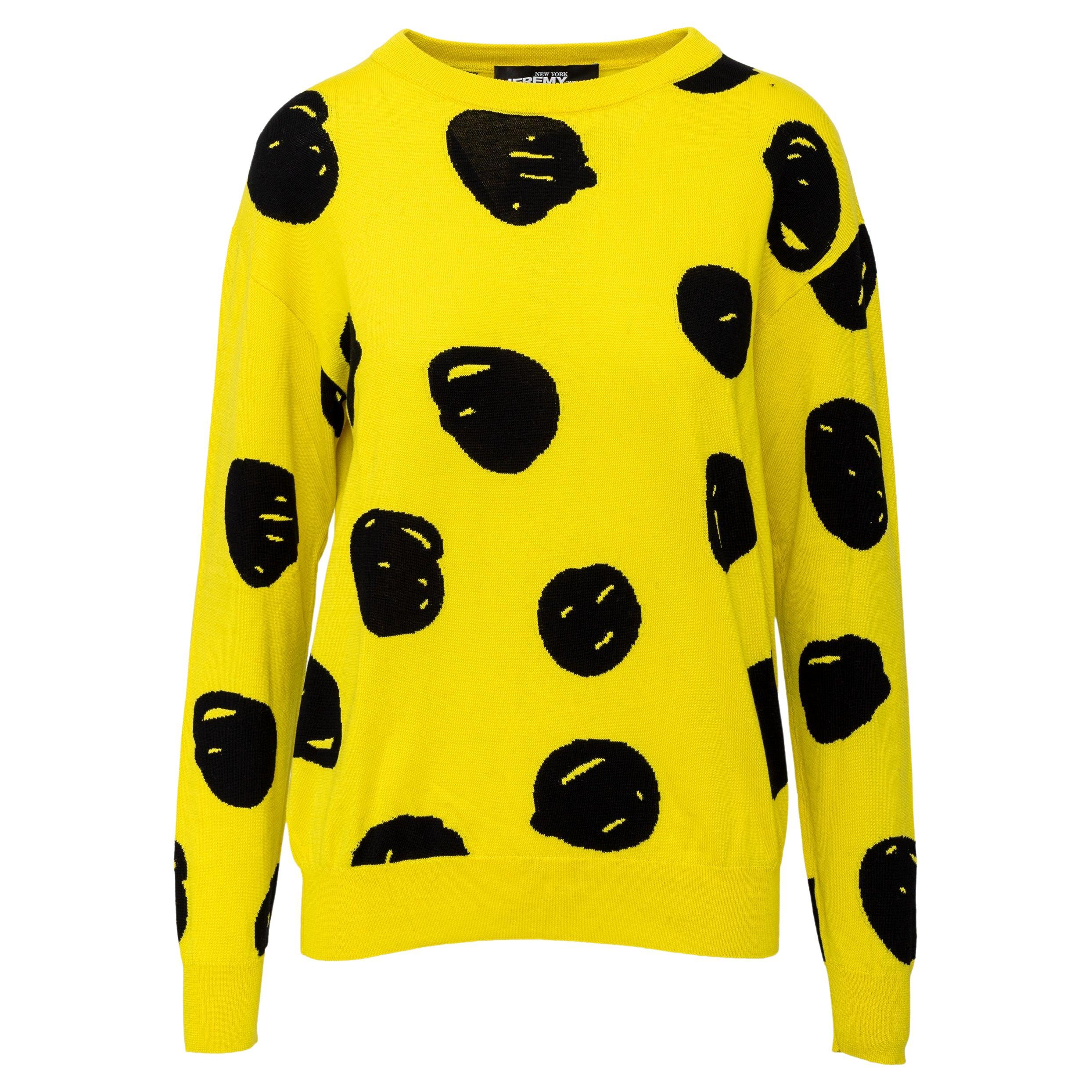 Jeremy Scott - Sweat-shirt à pois abstraits - années 10