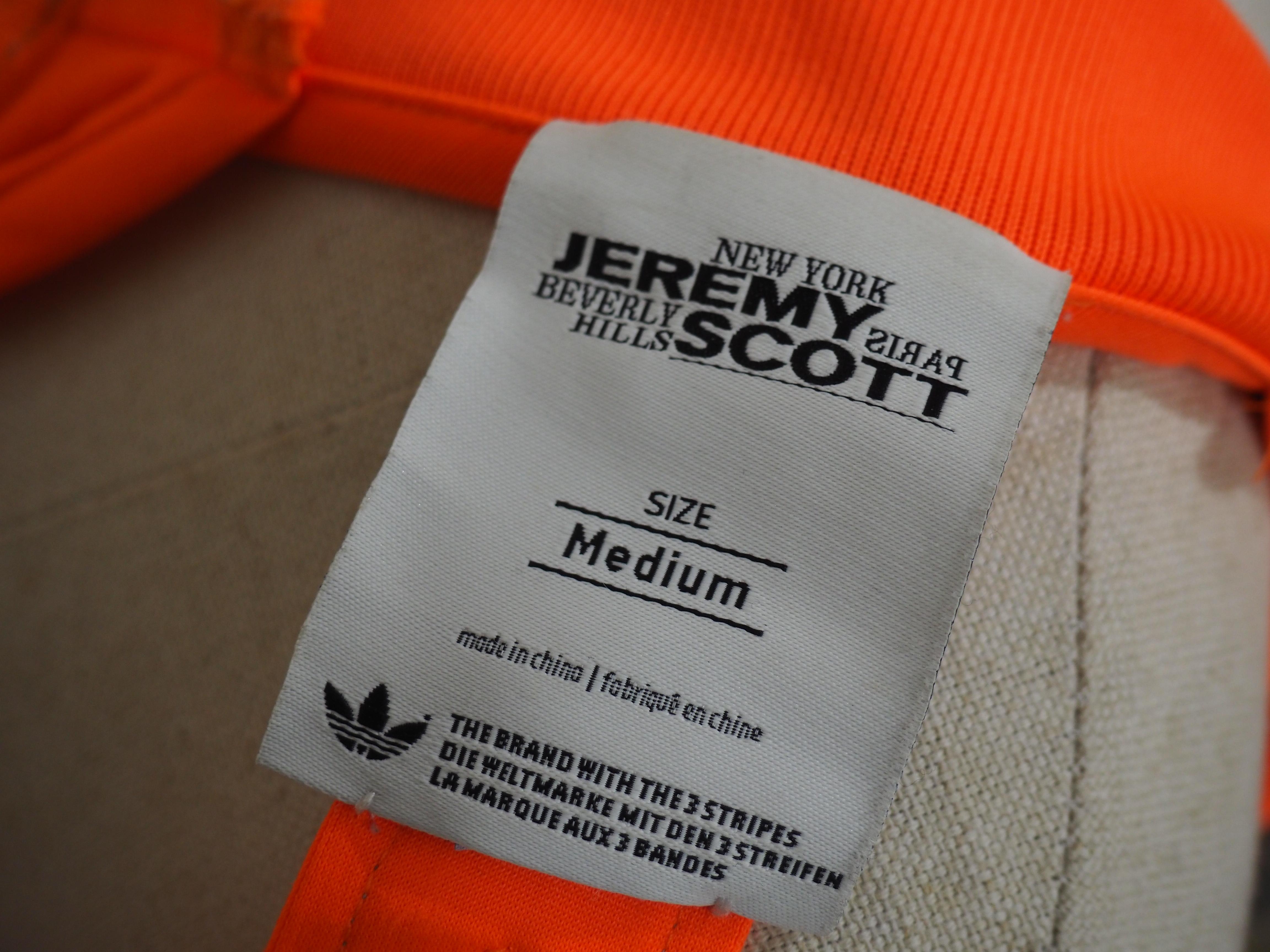 Jeremy Scott Adidas orange see through jacket 2