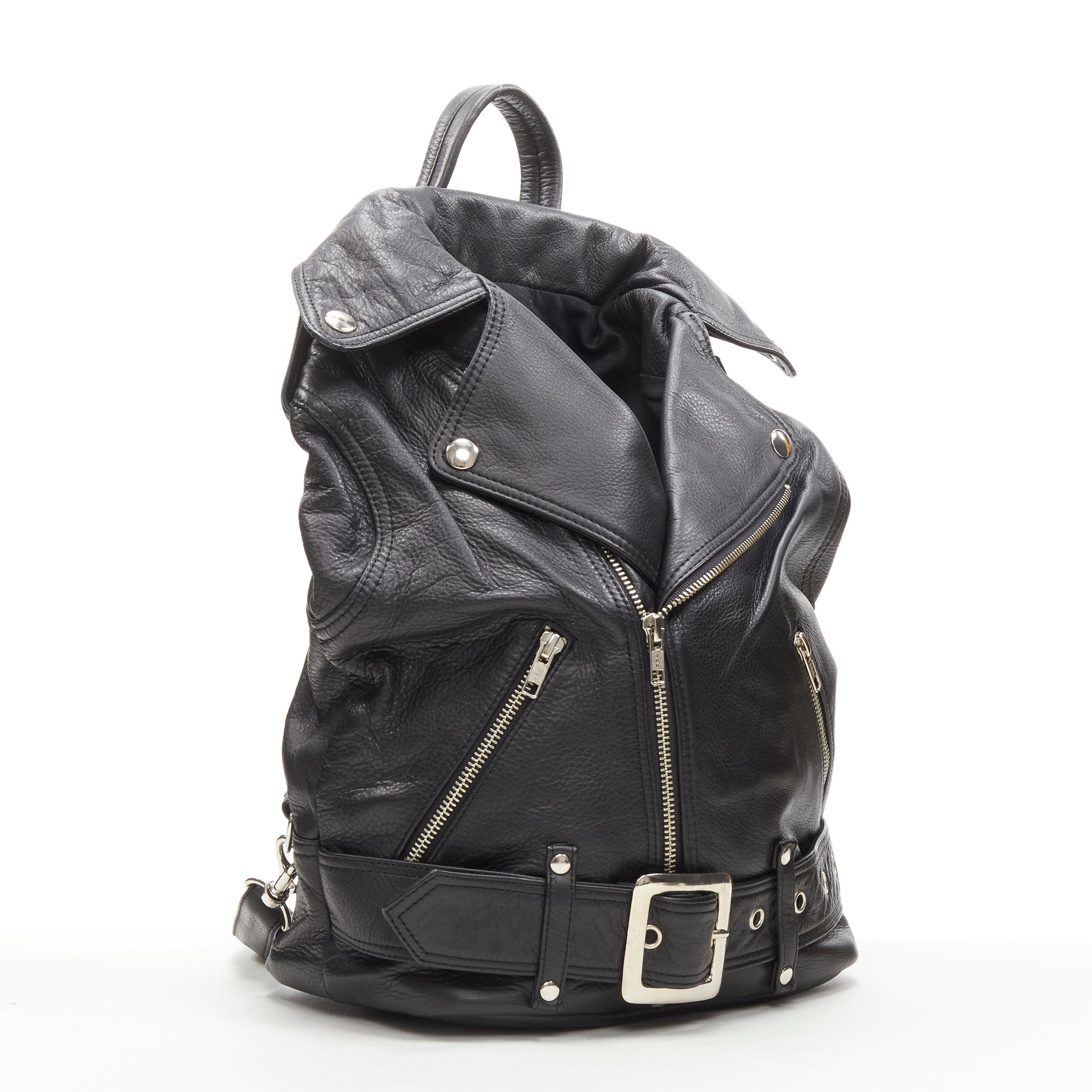 biker jacket bag