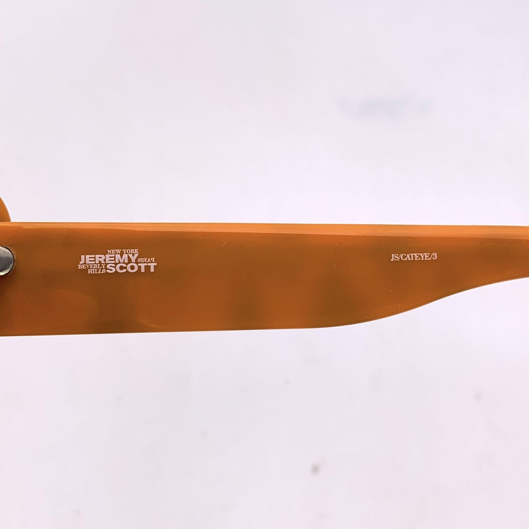 Femenino o masculino Jeremy Scott by Linda Farrow Gafas de sol Animalier JS/CatEye/3 143 mm en venta