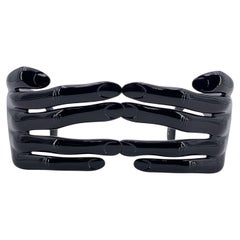 Jeremy Scott by Linda Farrow Gafas de sol JS/HANDS/1 Manos negras