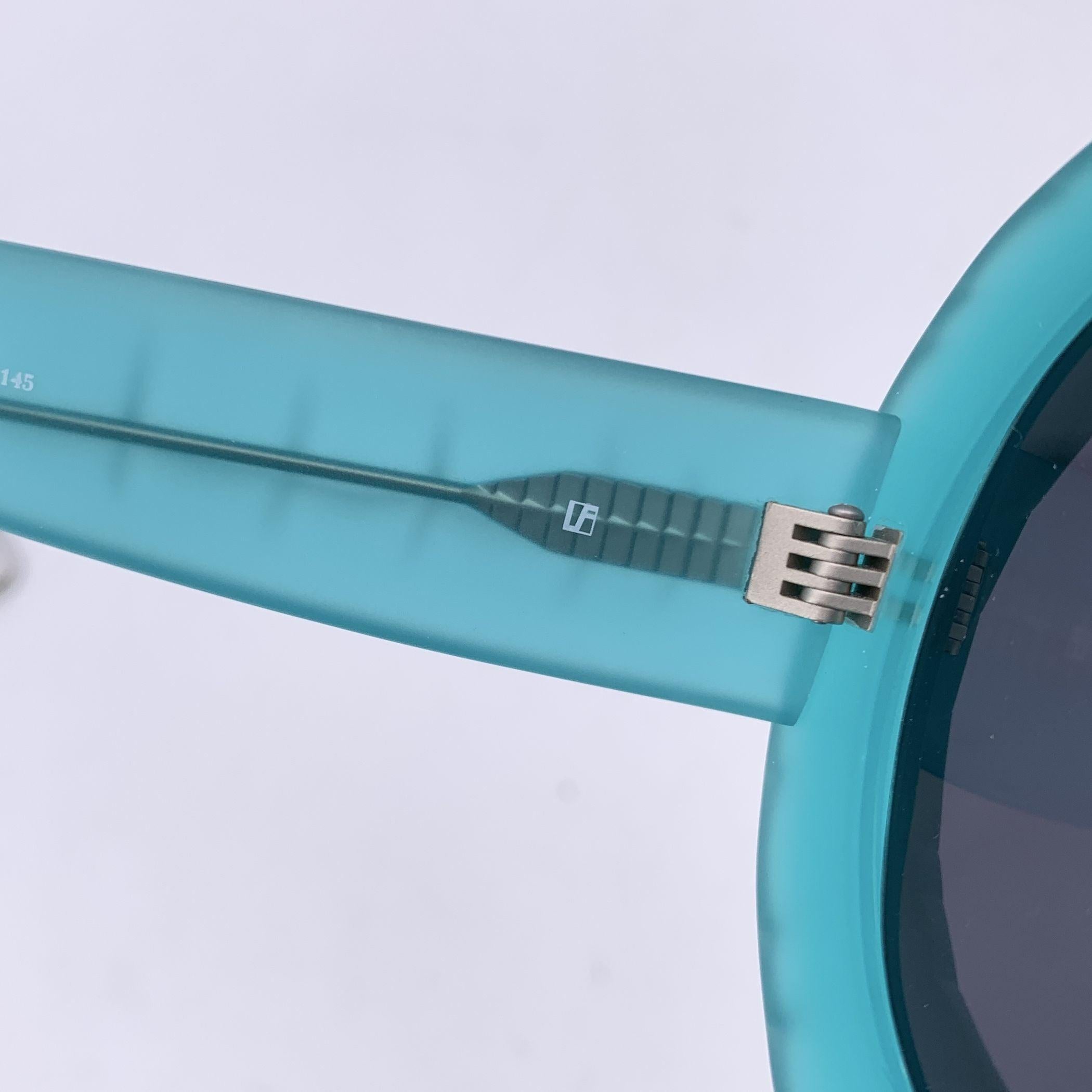 Jeremy Scott by Linda Farrow Gafas de sol JSPool/3 oversize azules 145 mm en Excelente Estado en Rome, Rome