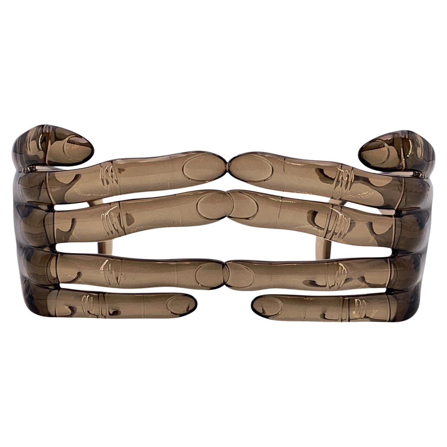 Occhiali da sole Jeremy Scott by Linda Farrow Clear Brown JS/HANDS/2 Hands