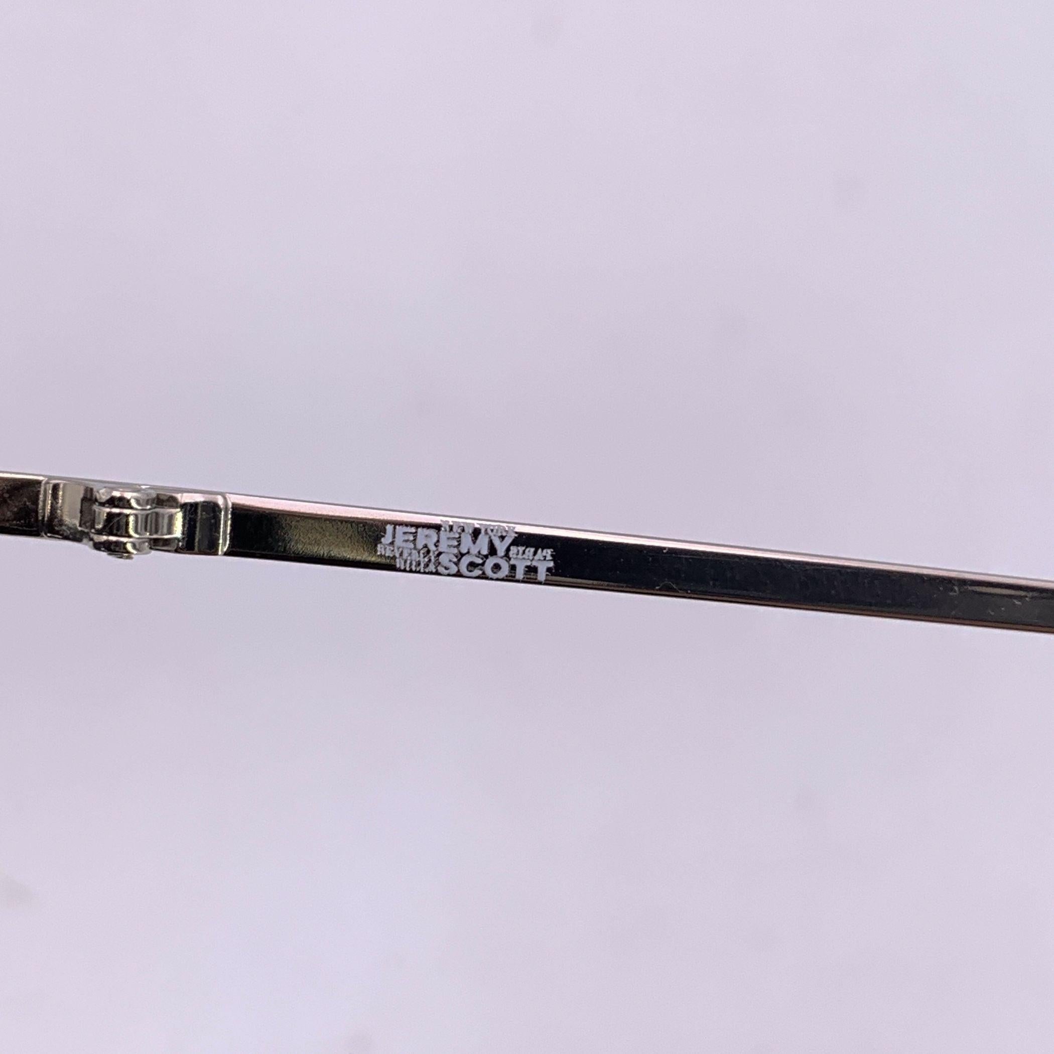 Grigio Occhiali da sole Jeremy Scott by Linda Farrow One Piece USA JS/Map/1 in vendita