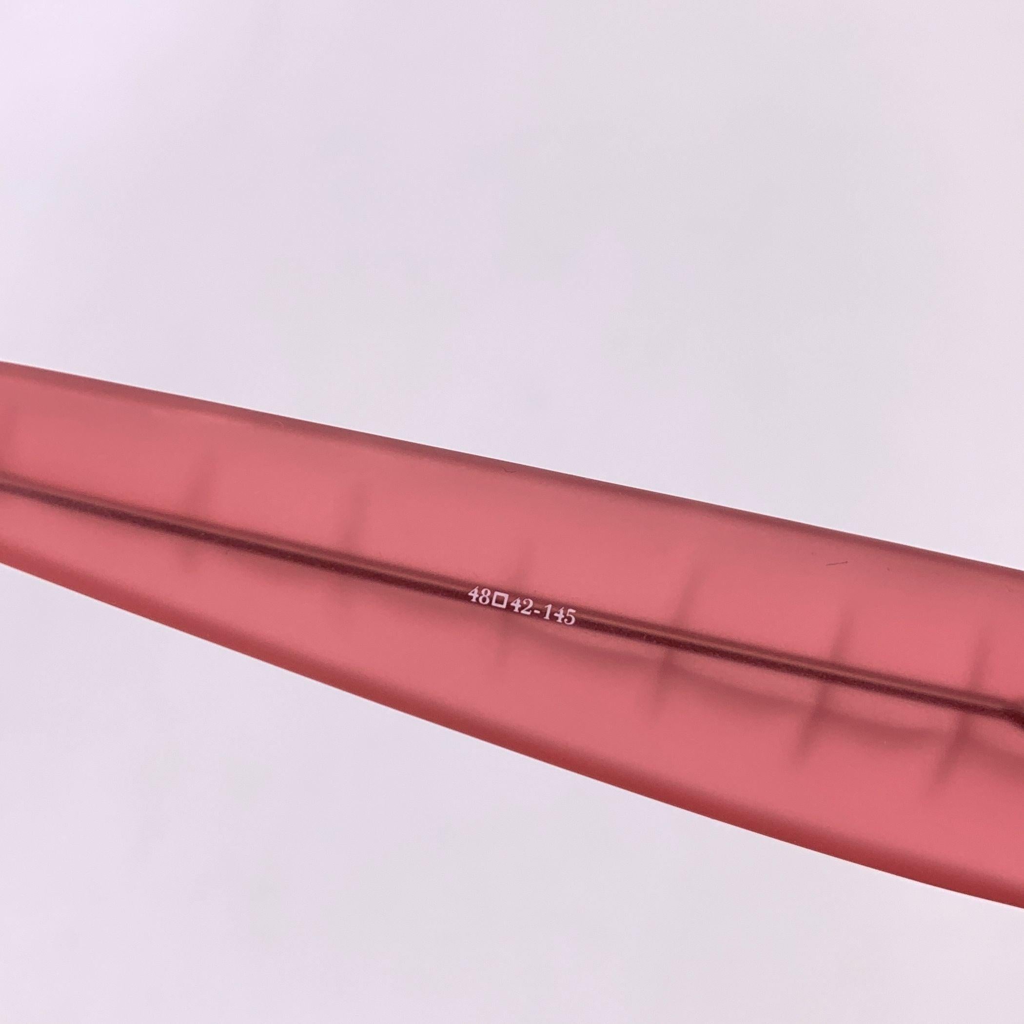 Jeremy Scott by Linda Farrow Gafas de sol JSPool/4 oversize rosa 145 mm Rosa en venta