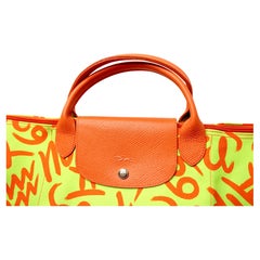 Jeremy Scott Longchamps Le Pliage Zodiac Tote Bag circa 2015