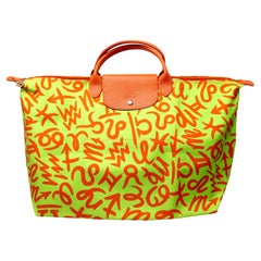 Jeremy Scott Longchamp Le Pliage Zodiac Tote Bag circa 2015