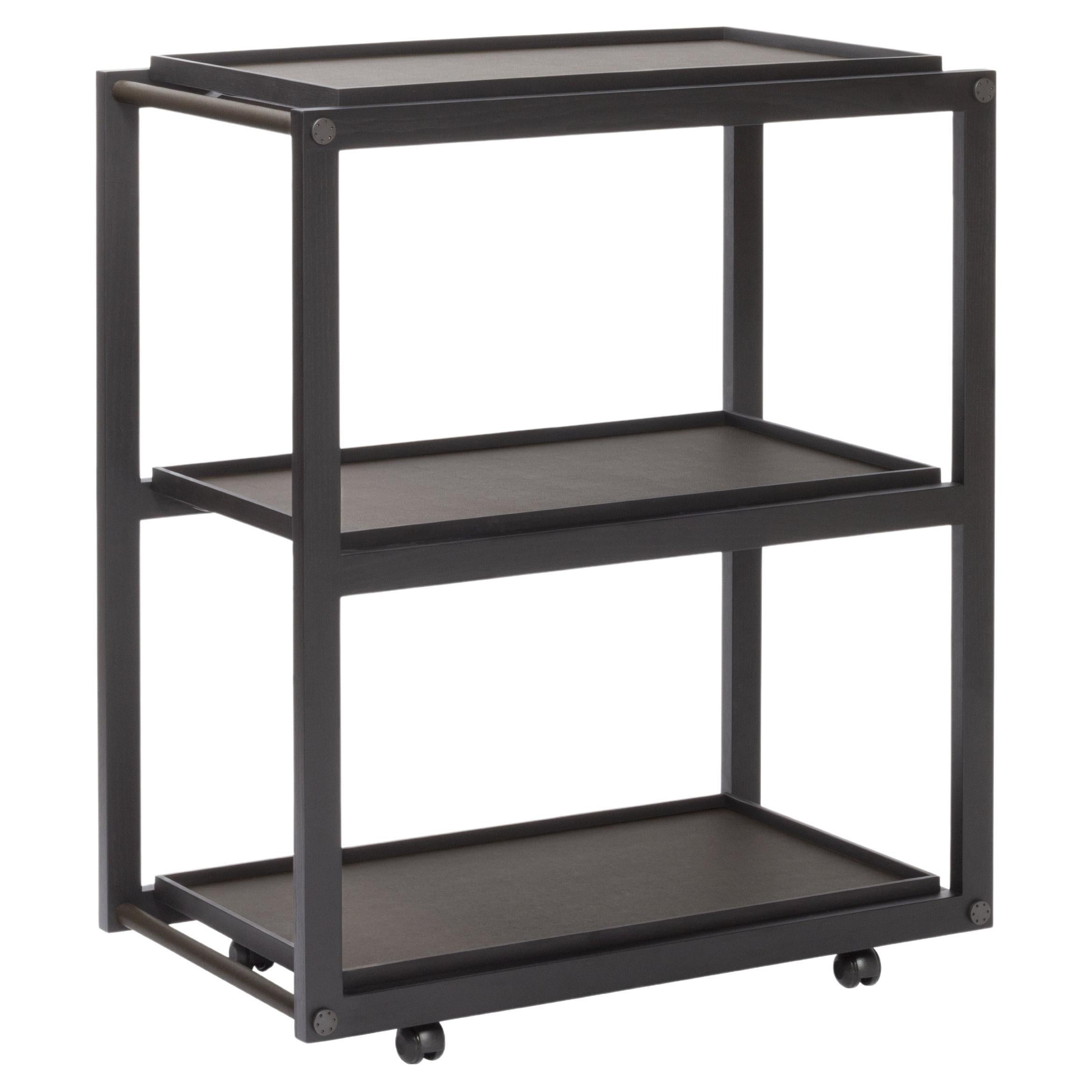 Jeremy Serving Trolley Three Levels by Gio Bagnara For Sale
